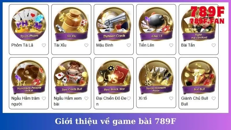Giới thiệu về game bài 789F