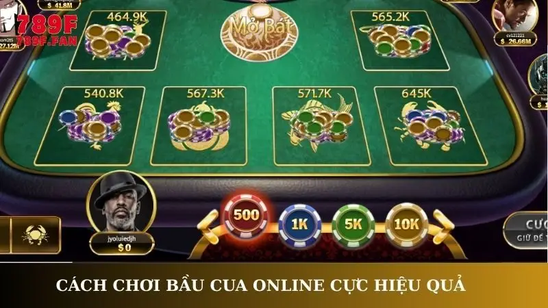 Cách chơi bầu cua online cực hiệu quả